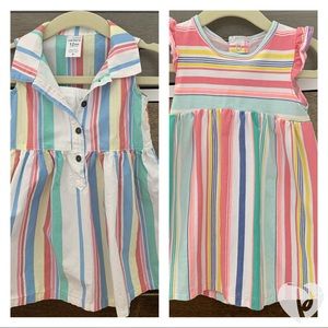 Bundle of 2 Carter's Sundresses 12M